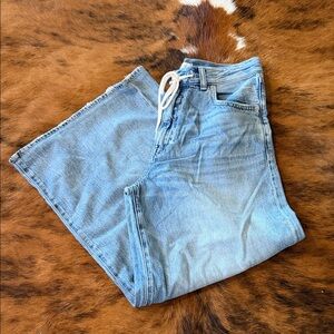 Madewell Light Blue Flare & Super Wide Leg Jeans